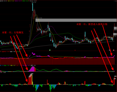 通达信【双紫擒龙】副图指标 大家想要 近期比较火 见红行情爆发 源码分享捉大牛！