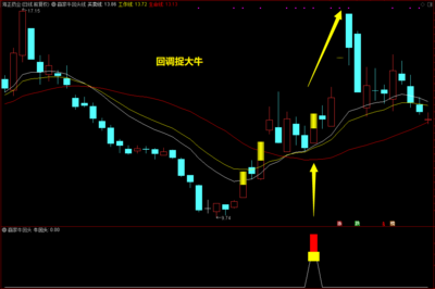 强势股赢家牛回头主幅图选股预警指标，锁定回调牛股妖股一网打尽！尽在掌控之中